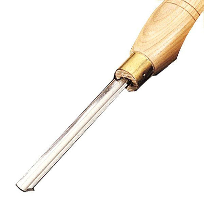 Midi Spindle Gouge - High Speed Steel - Width:1/2"